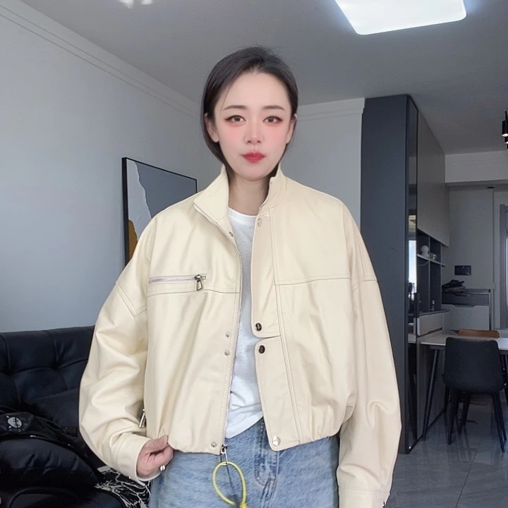 绵羊皮米白色L130斤左右