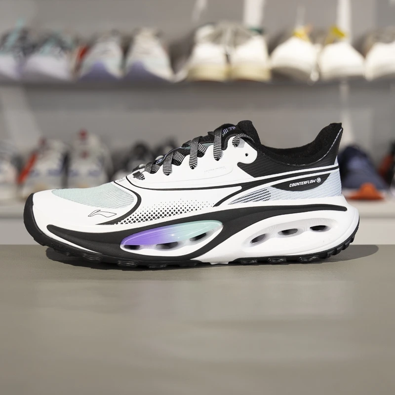 李宁2025夏季新款CF溯浔游男女同款支撑稳定户外休闲鞋AHCV017