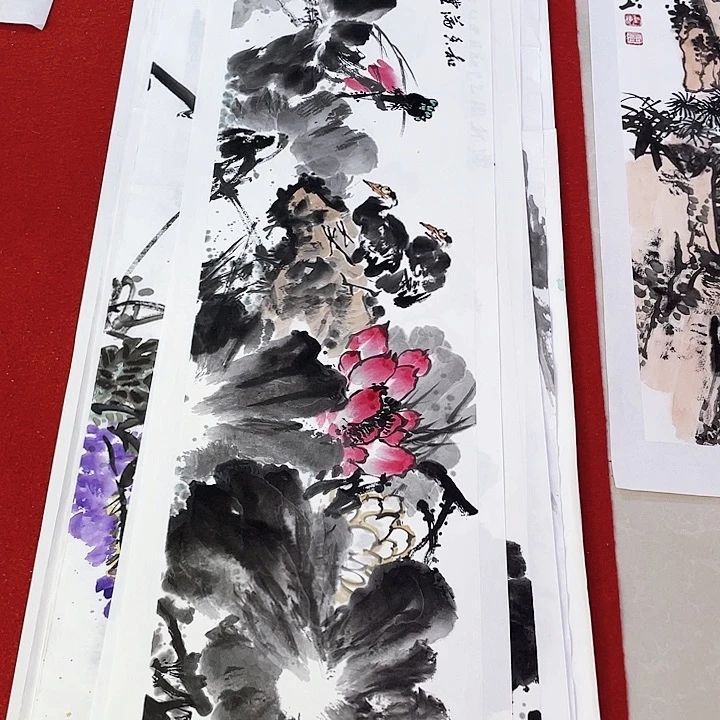 国画张圣敏先生纯手绘作品
