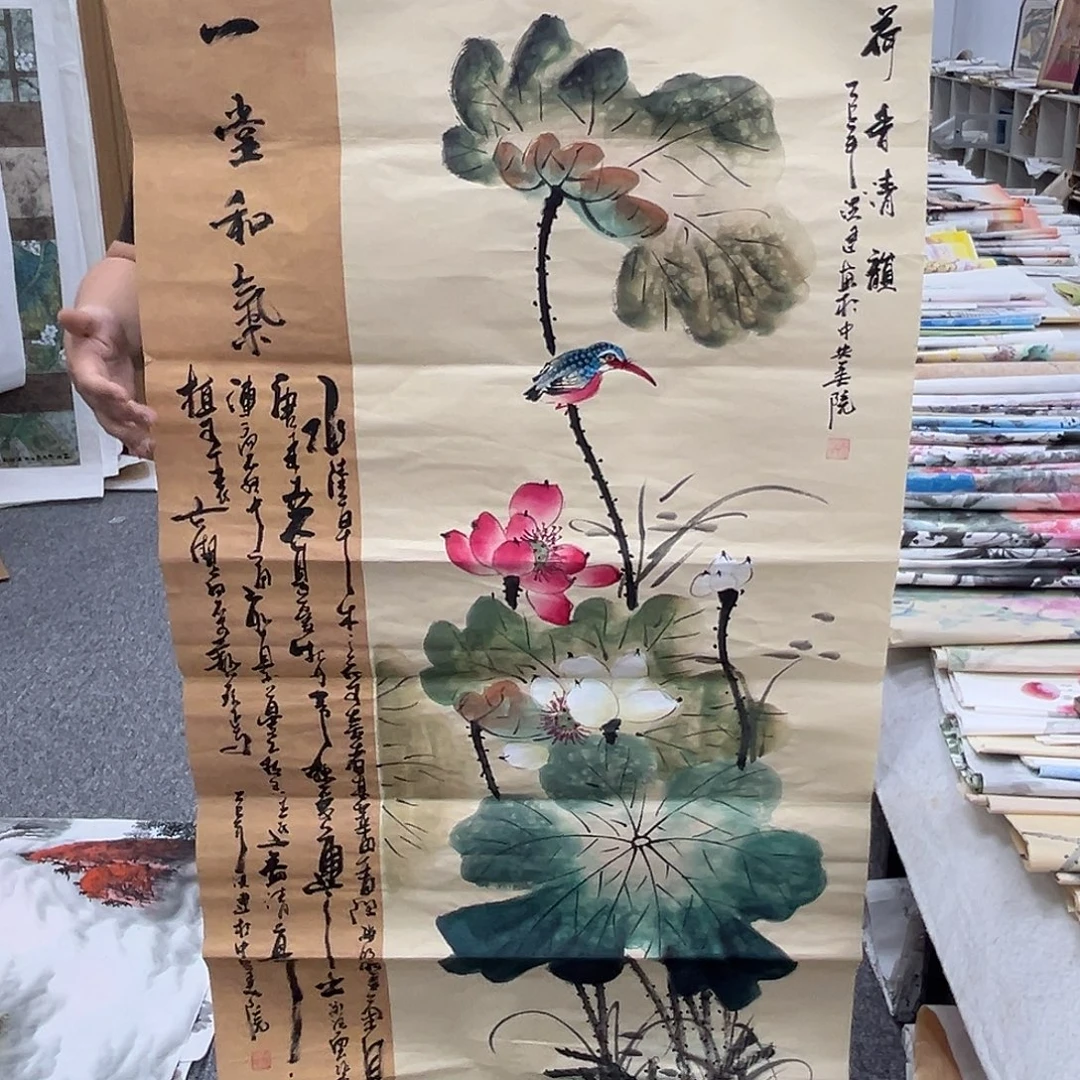 国画国画纯手绘作品