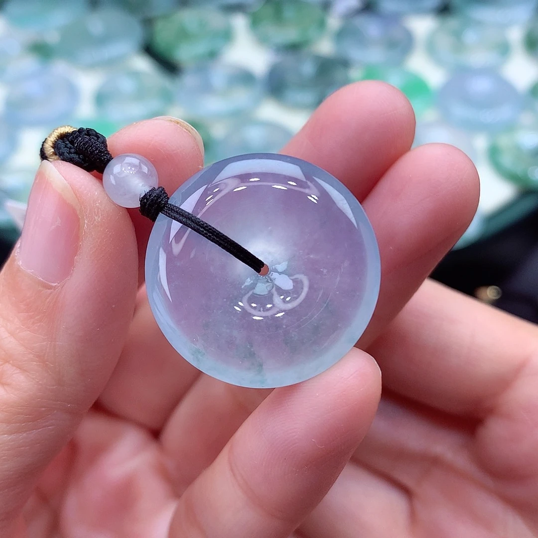 颈饰未镶嵌翡翠编号75-尺寸25/6.3