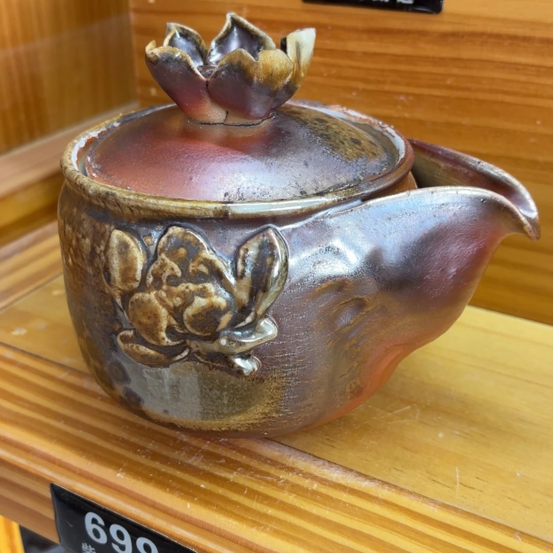 陶园柴烧精品高货Q699瑕