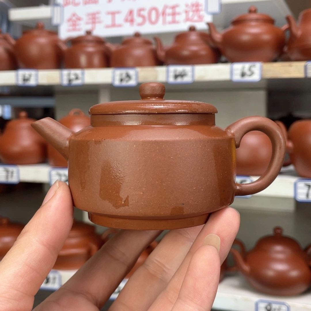 紫砂茶壶单*斩底槽清全手工170毫升