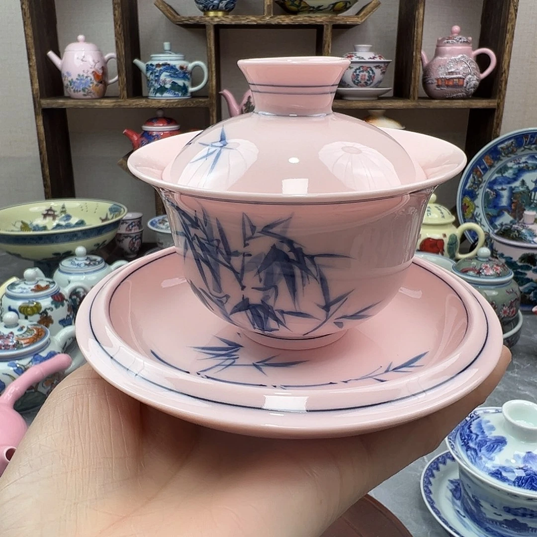 摆件陶景德镇陶瓷567老厂瓷11