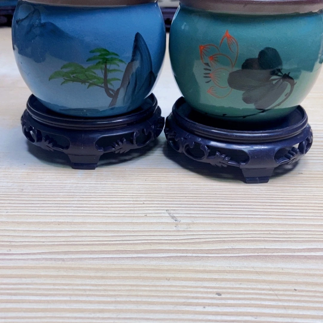 瓷片陶瓷花盆陶瓷艺术