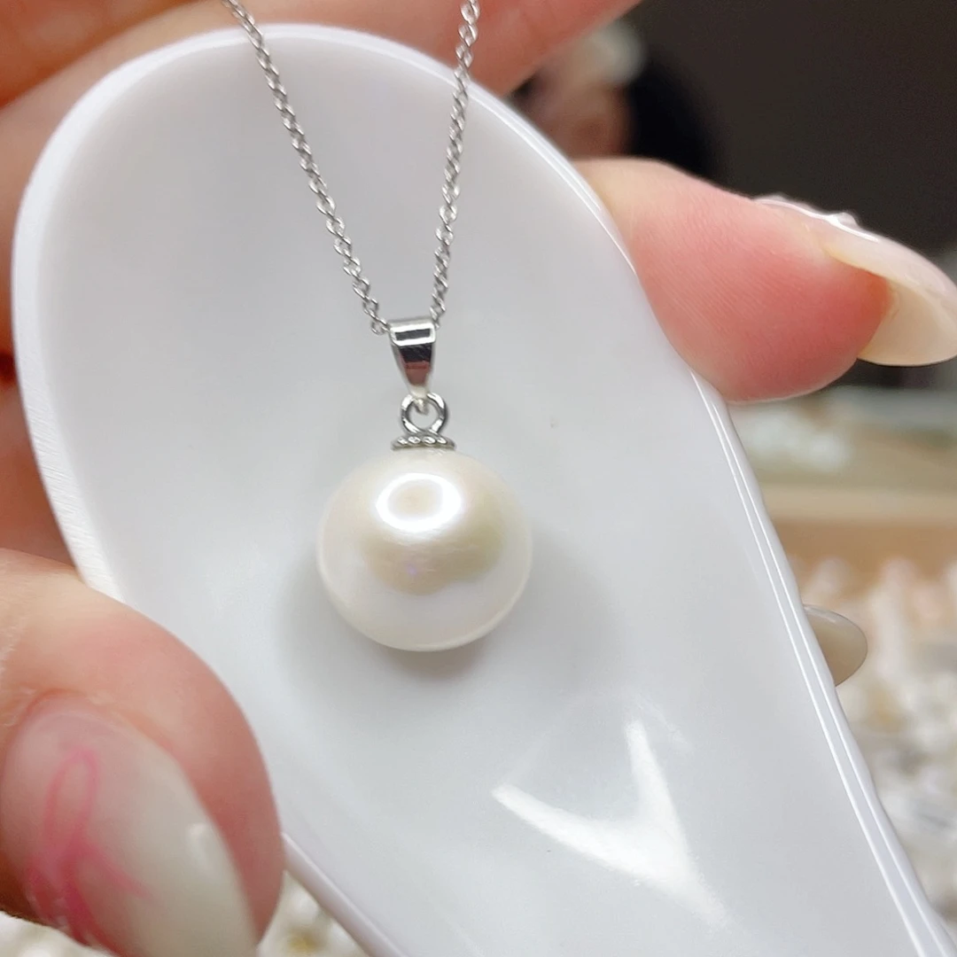 淡水珍珠未镶嵌吊坠(赠链)