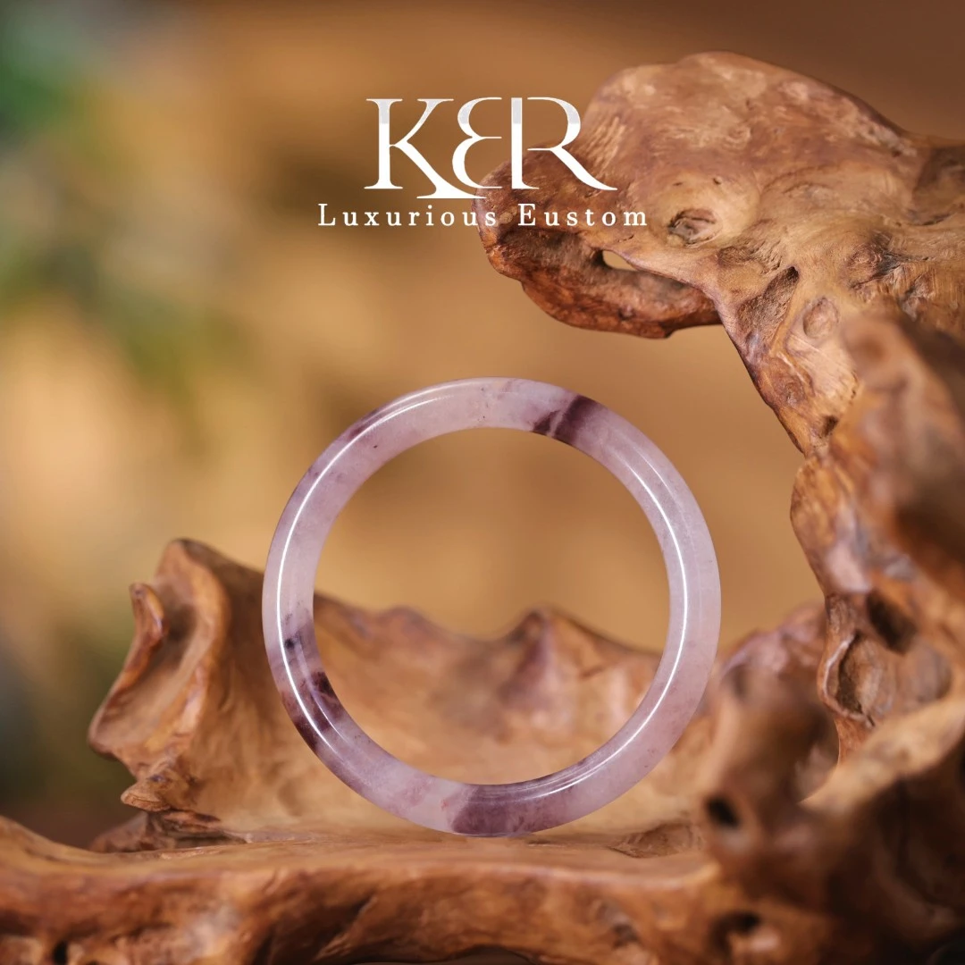 紫罗兰圆条手镯大气百搭气质简约精美JJQBD0305007