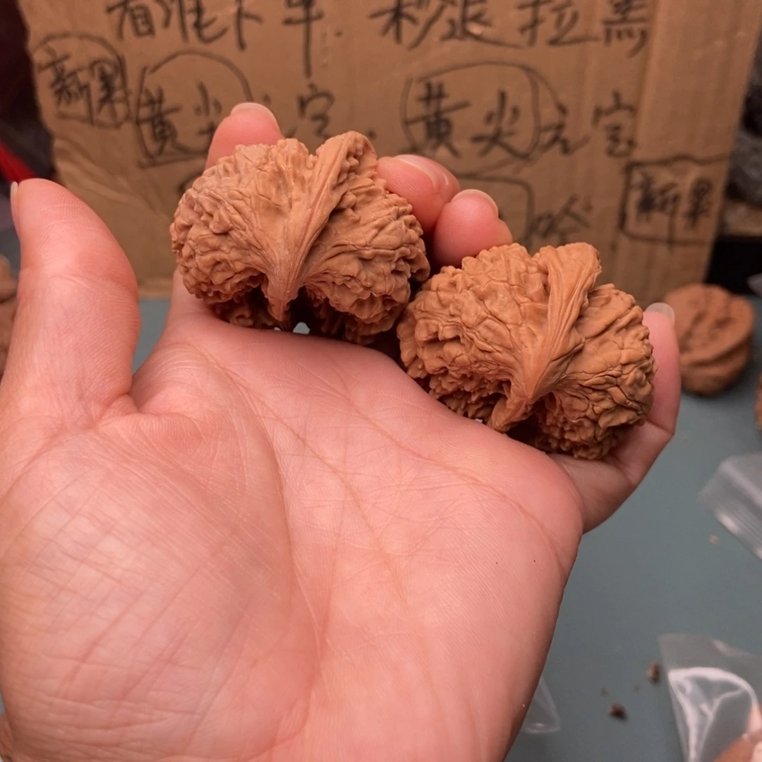 小***宇吊坠文玩核桃座山雕62