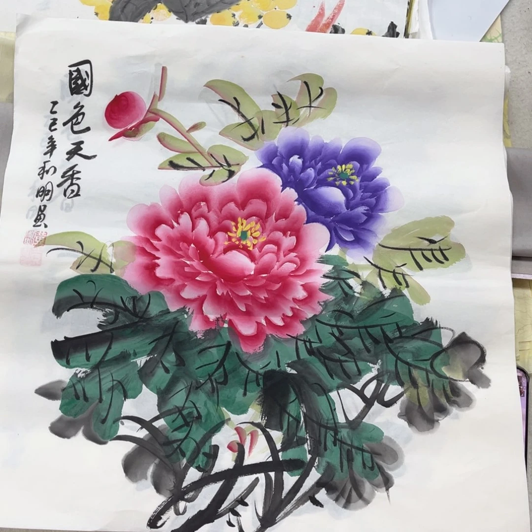国画纯手绘字画国画作品欣赏