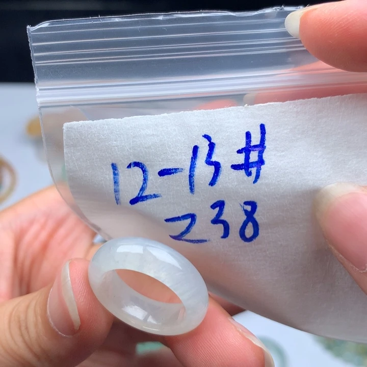 未镶嵌戒指翡翠戒圈