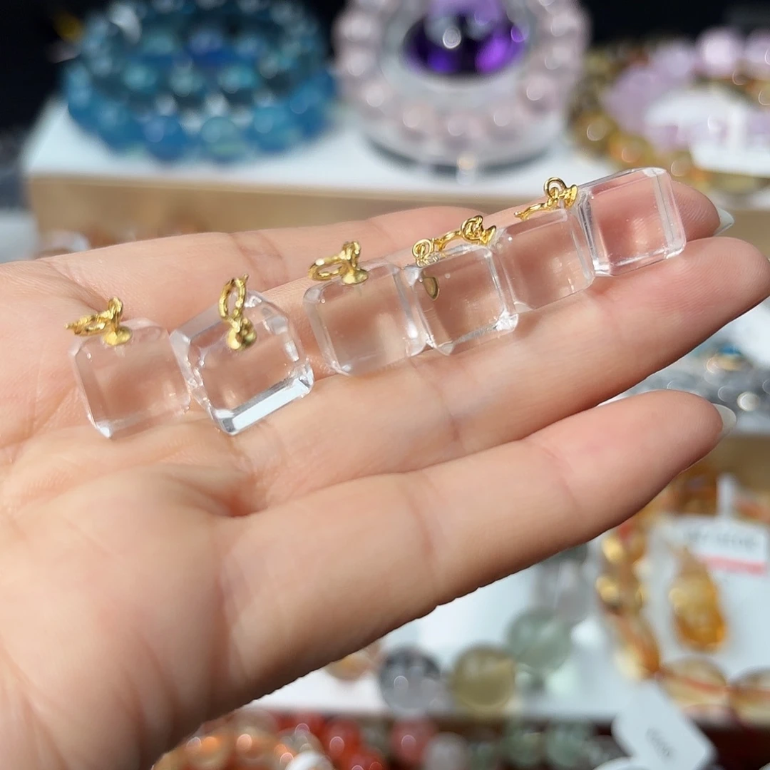 水晶珠宝半成品未镶嵌多样性发货