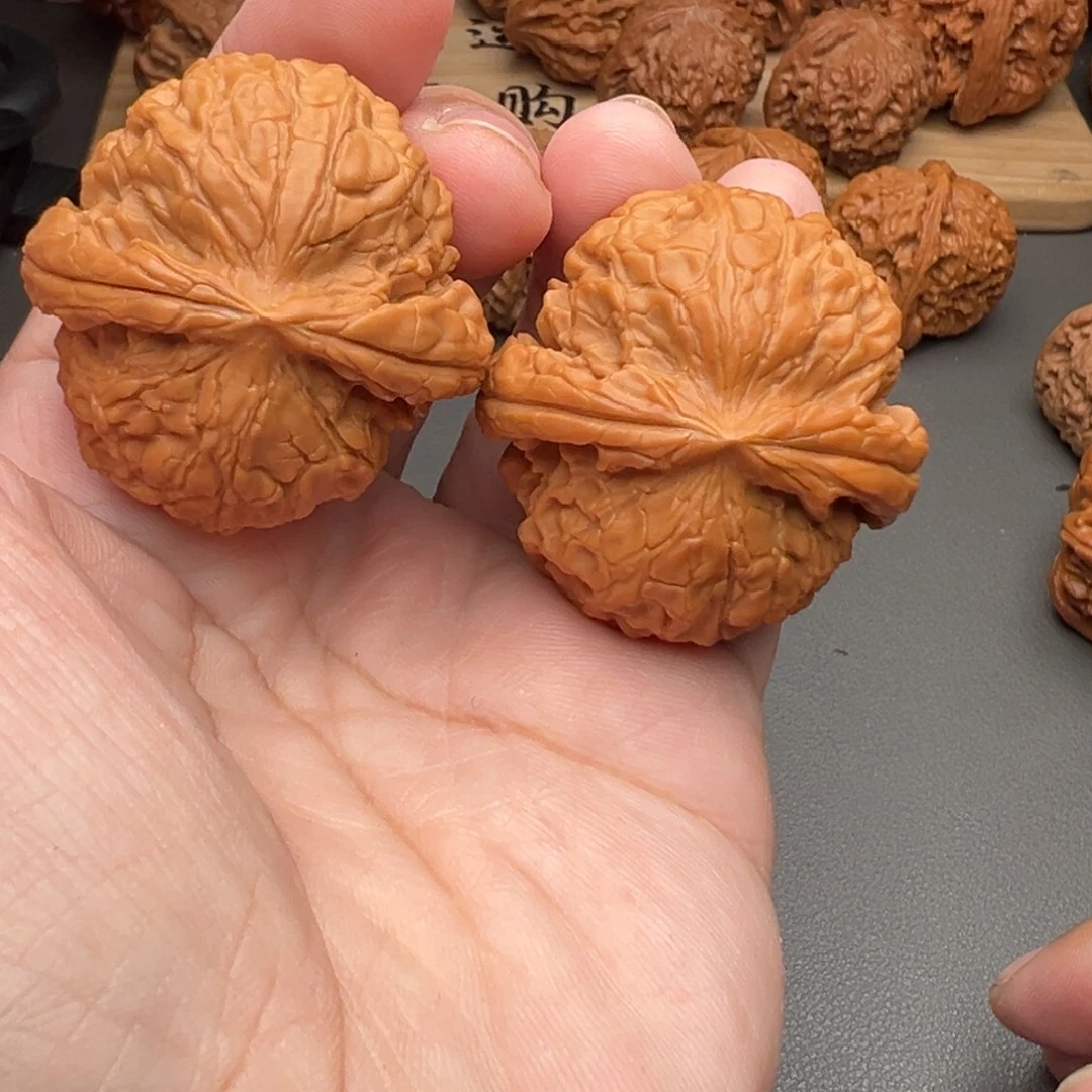 娜***9把件文玩核桃核鼎