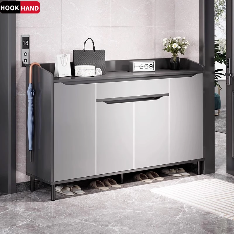 鞋柜家用门口走廊室内新款2024爆款大容量入户玄关储物柜楼道鞋柜