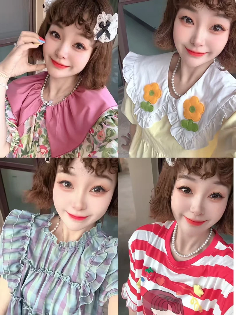 新款韩系可爱百搭森系女装