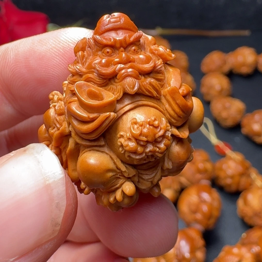 泰***田手串/手链橄榄核钟馗