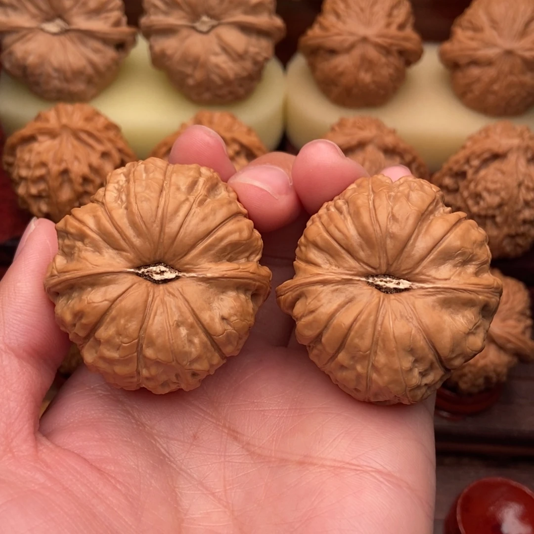 S***l把件文玩核桃精品大南瓜墩43