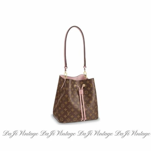 大吉中古/LV老花粉桶单肩包