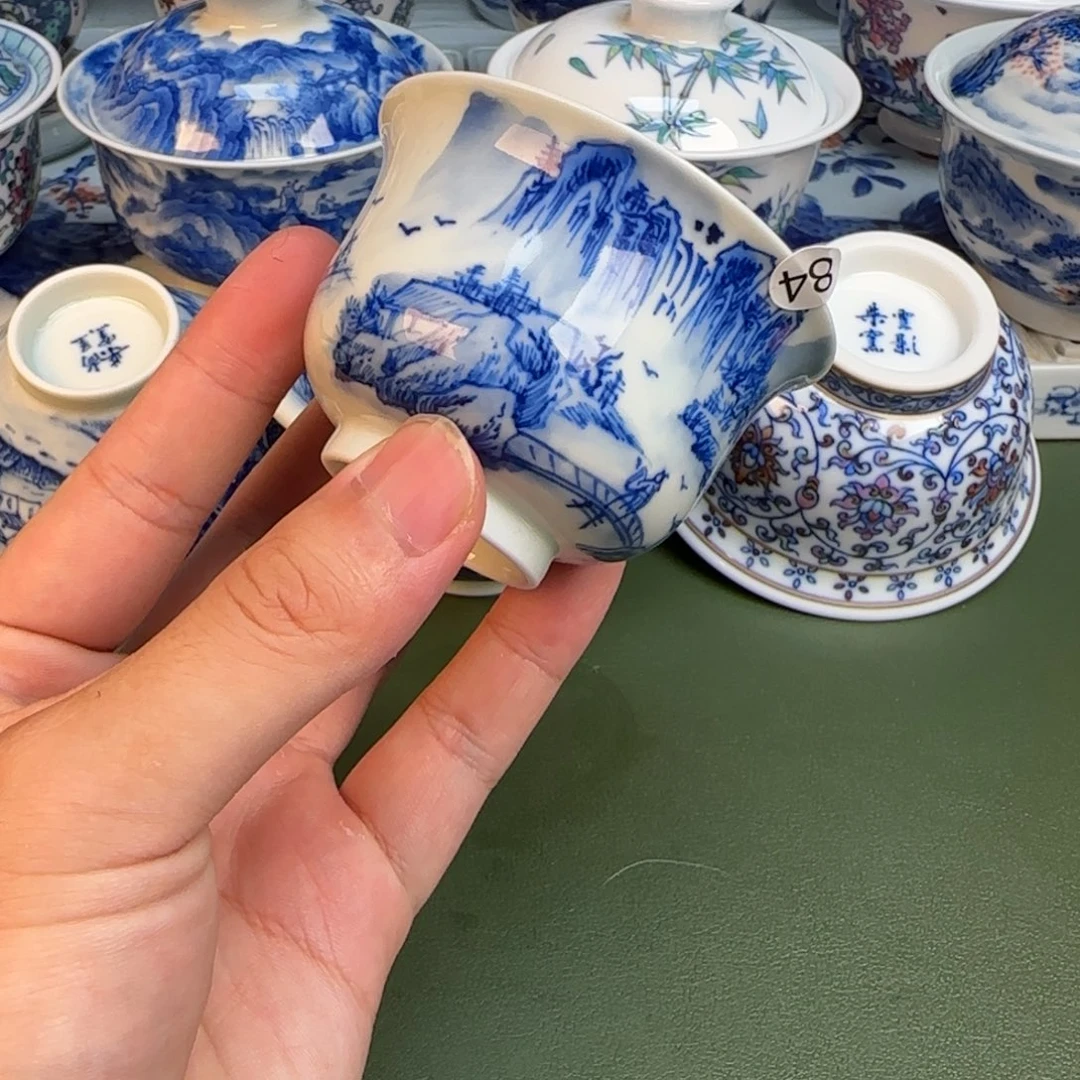 彦祖纯手工手绘茶具84