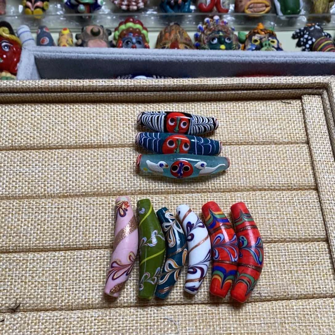 琉璃颈饰福利弯管一组不退换