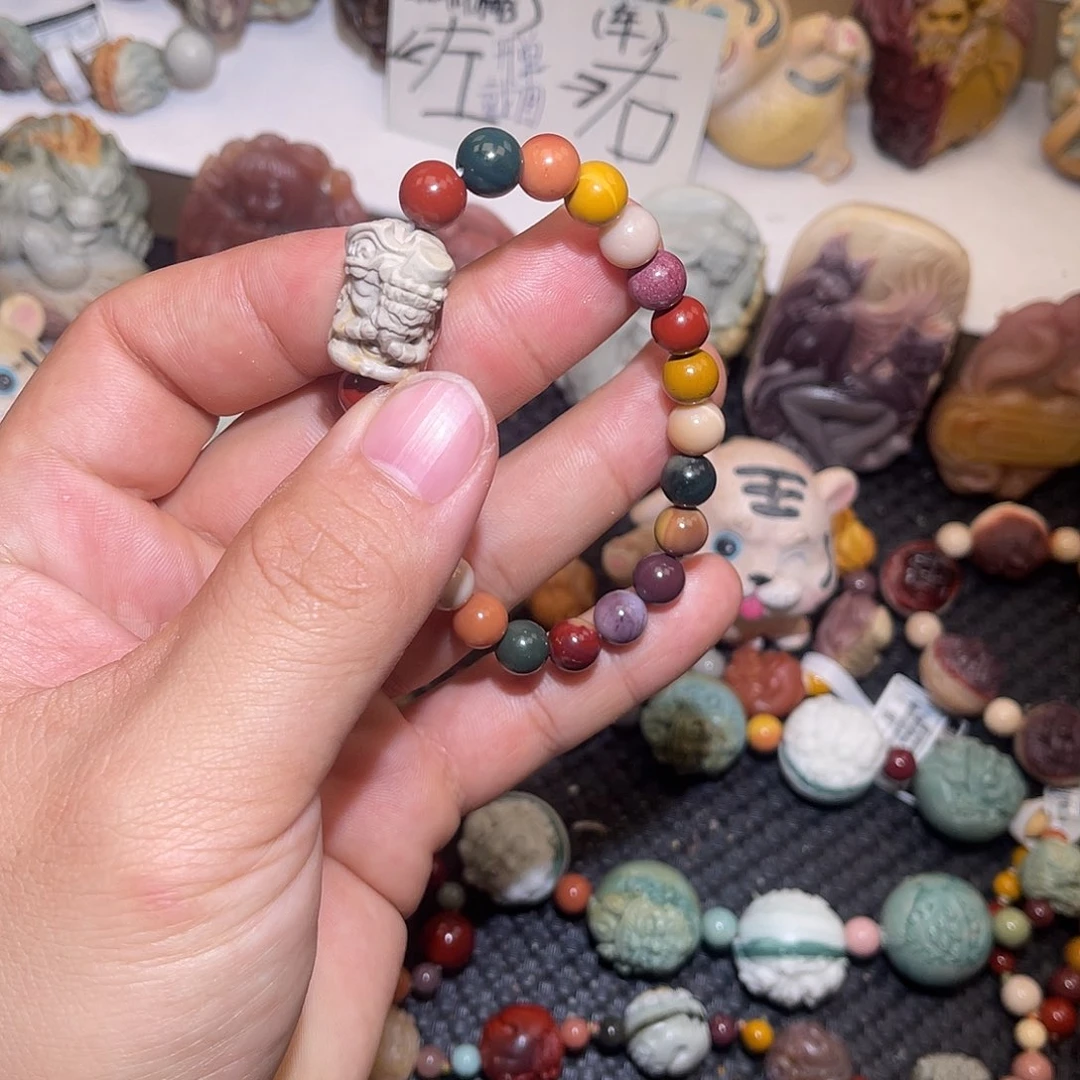 未镶嵌手串石英质玉