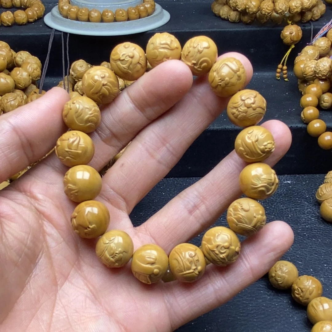 猴头核桃吊坠风景无相佛