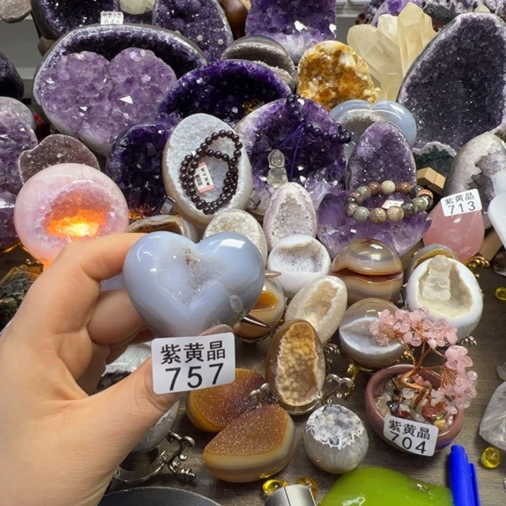 未镶嵌大型摆件（非配饰）紫晶757