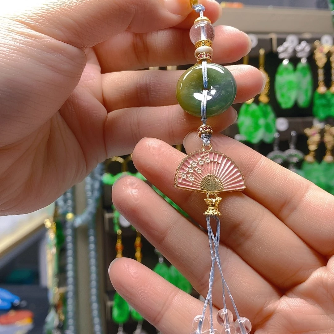 未镶嵌翡翠耳饰翡翠