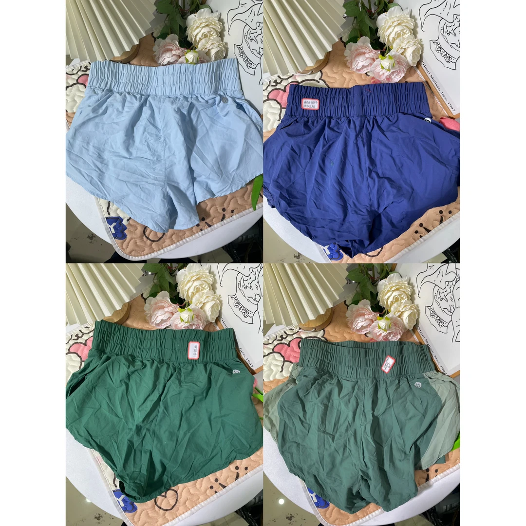 B标前带裙片有内衬撸铁跑步运动短裤-12E