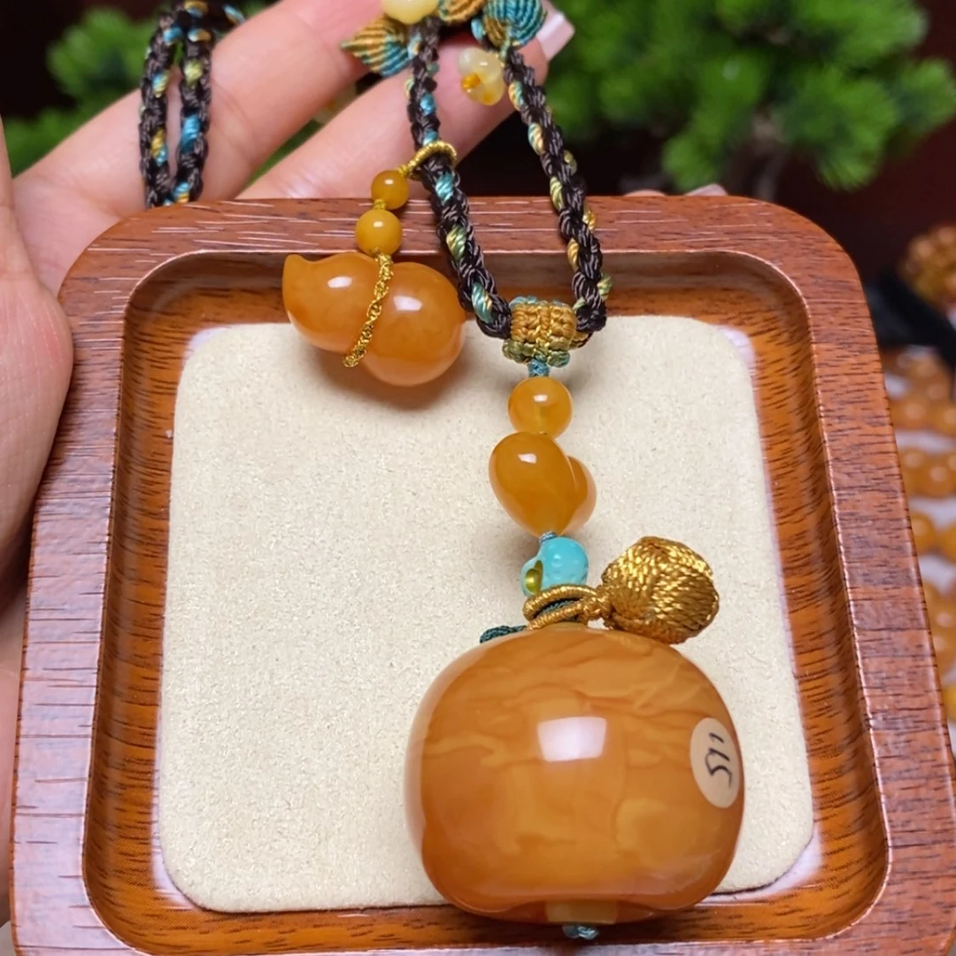 【闪购商品】蜜蜡颈饰未镶嵌项链