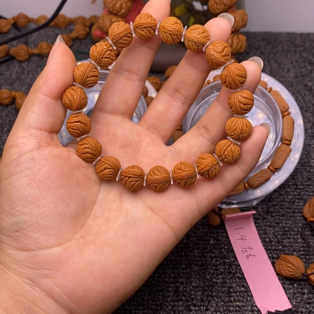 秦岭龙纹桃核单圈