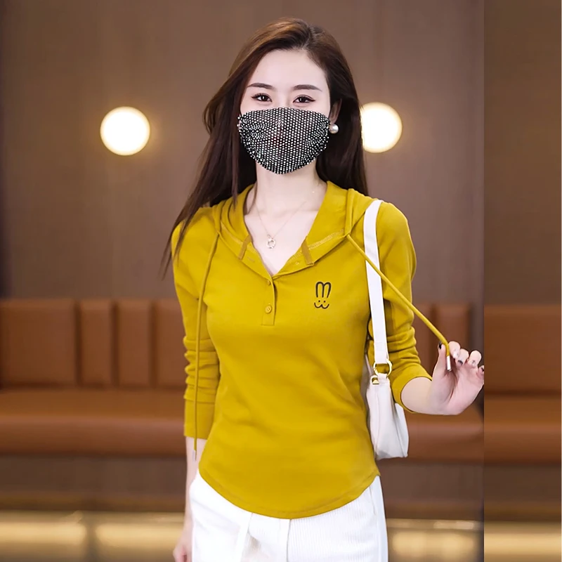 百搭连帽卫衣女薄款2025年春秋季新款修身显瘦上衣洋气上衣潮