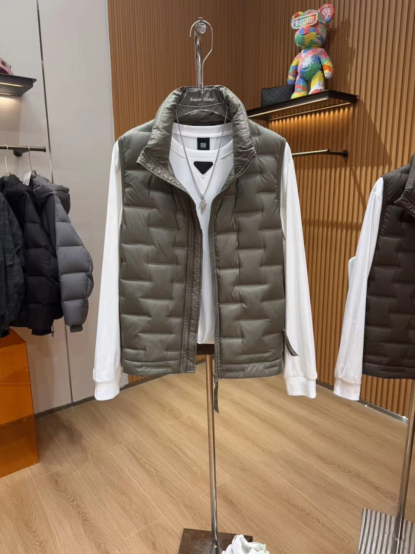 supercolor【极简风立领羽绒马甲】25ss//新款百搭立领羽绒马甲L