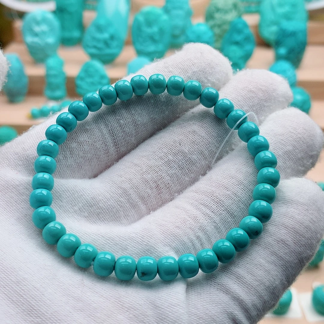 绿松石未镶嵌单圈