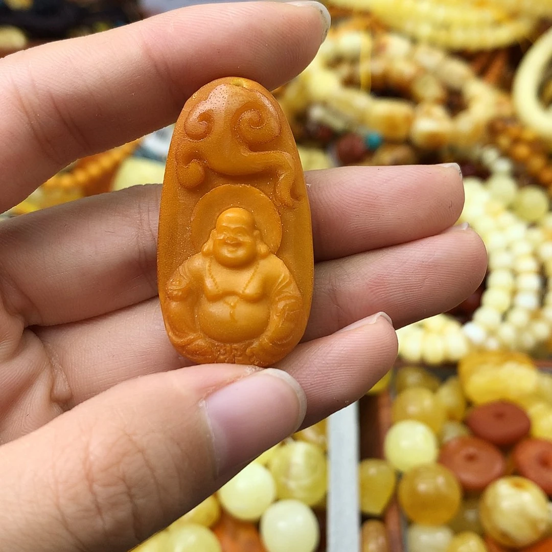 未镶嵌琥珀珠宝奇石