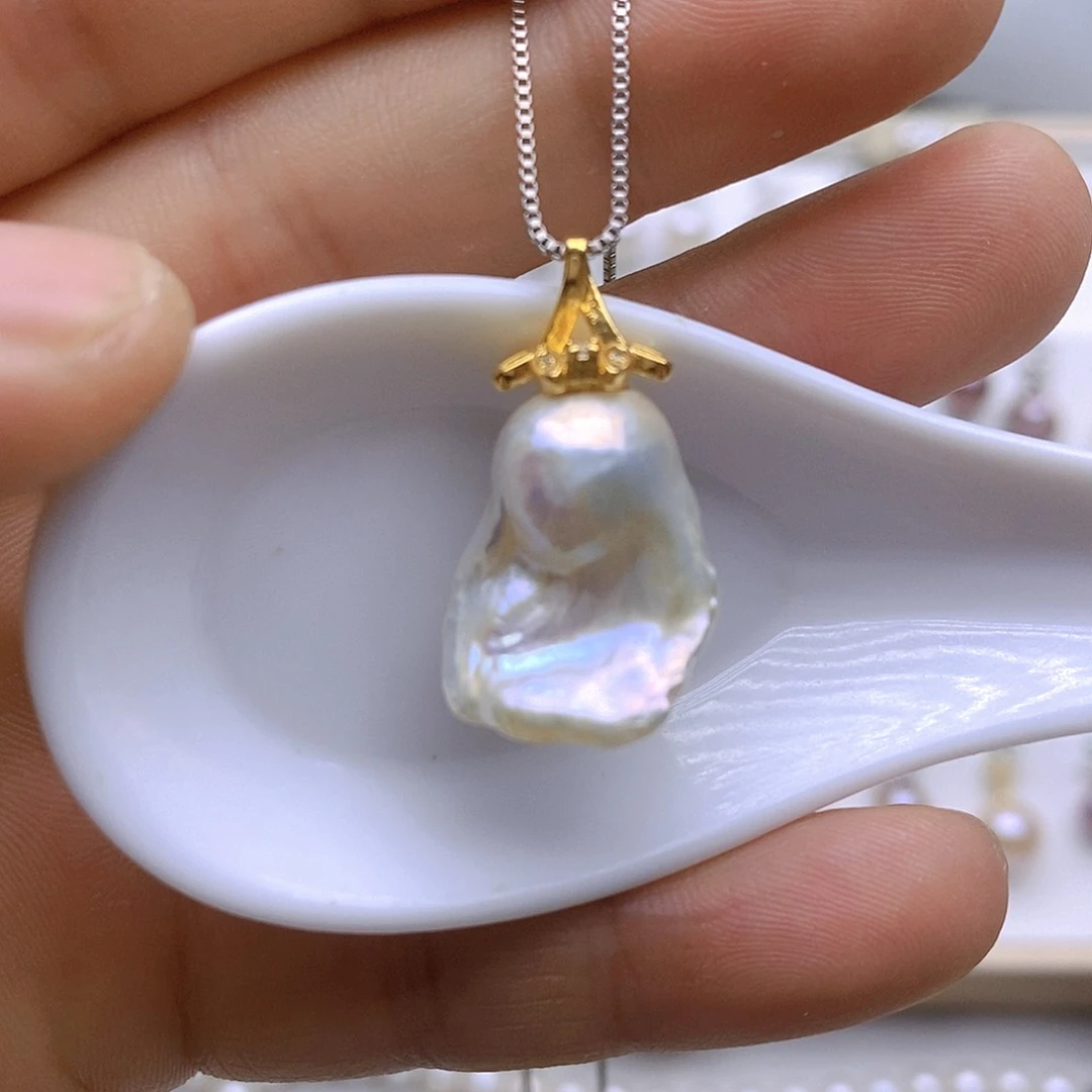 淡水珍珠未镶嵌颈饰