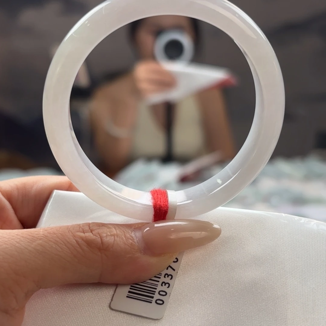 翡翠手镯未镶嵌天然缅甸A货手镯003376