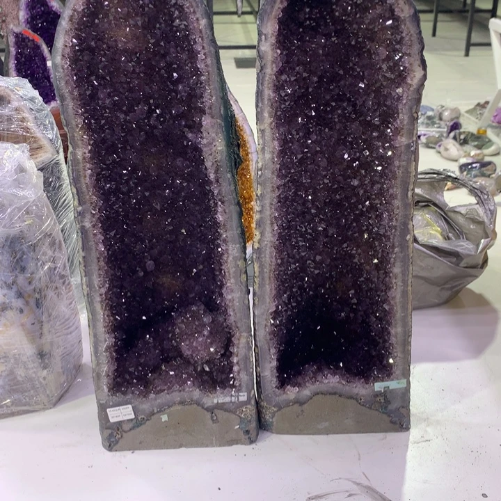 P****珠宝半成品紫晶未镶嵌紫晶