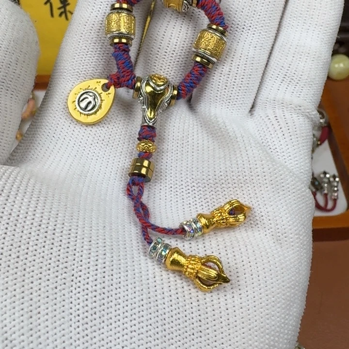 铜合金运来三通套装金色