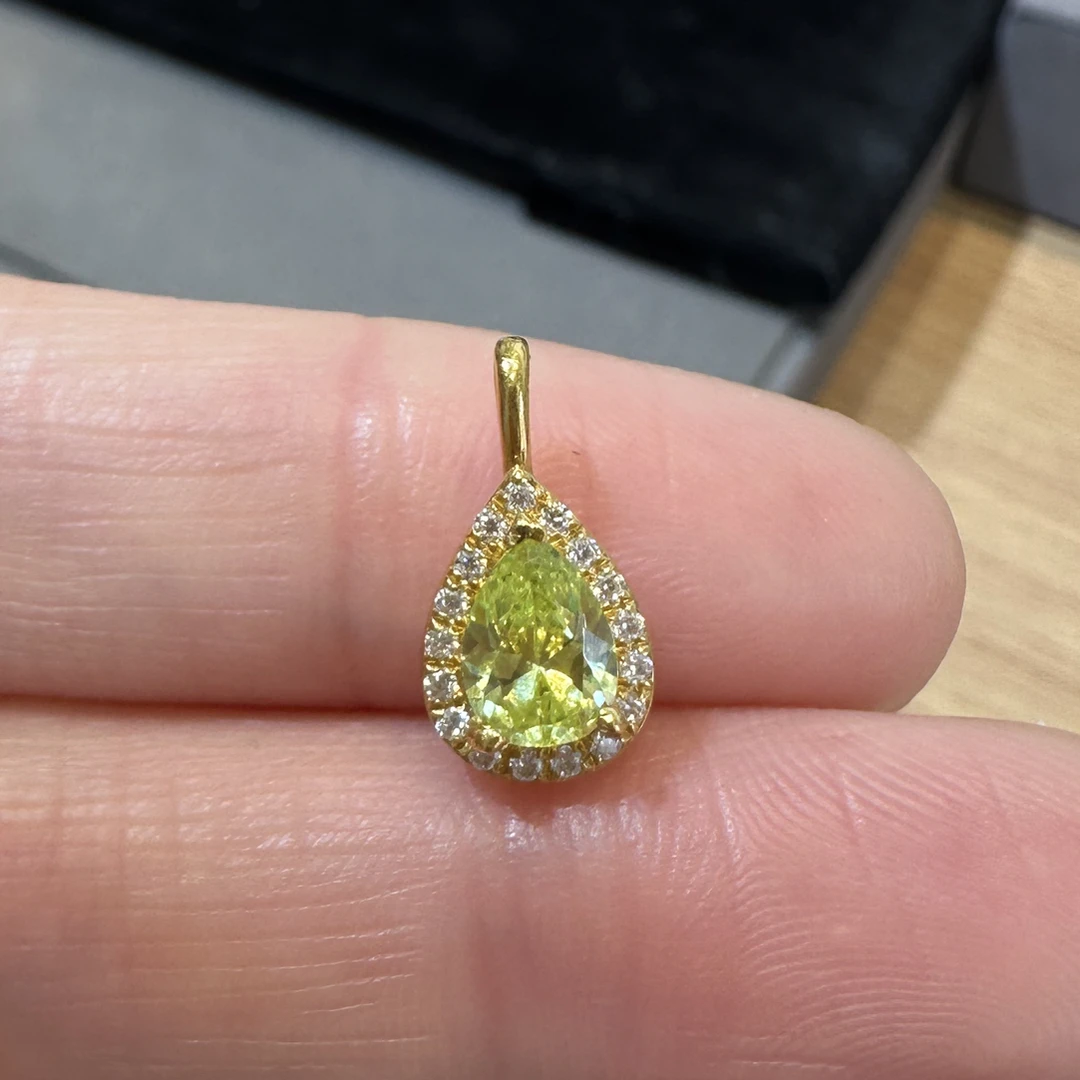 足金999 黄金5G工艺 吊坠