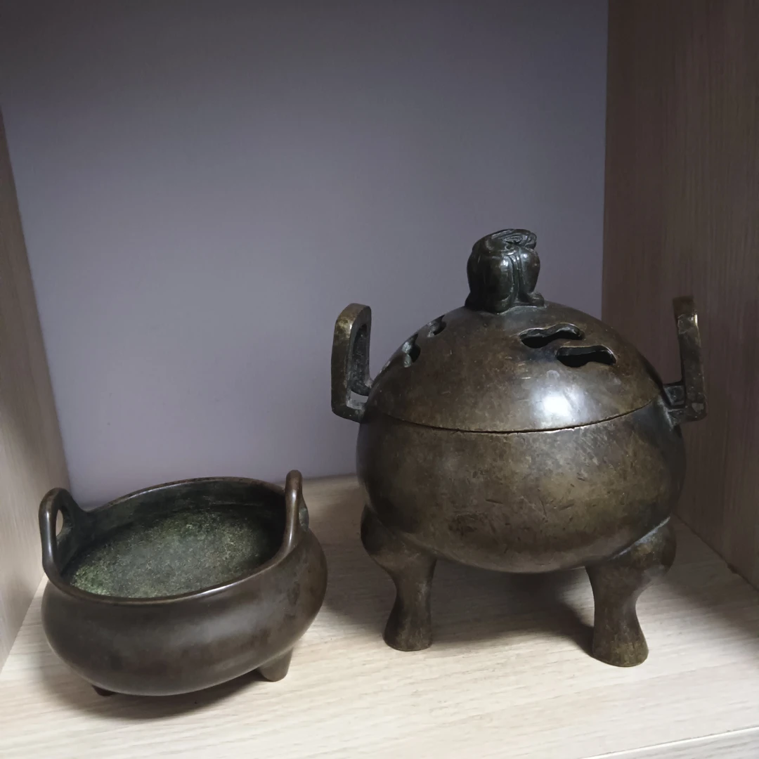 工艺品精仿铜香炉