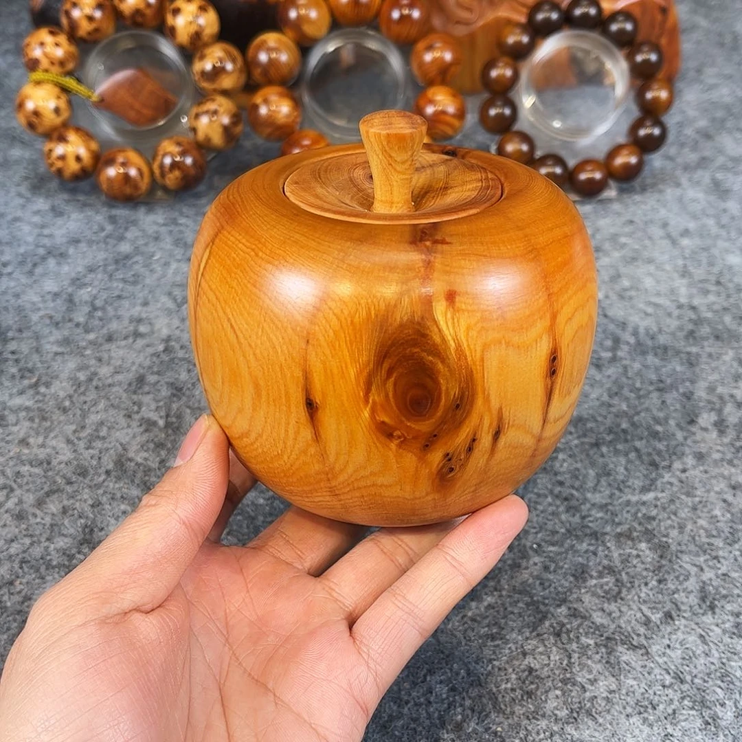 柏木（崖柏）精品茶叶罐