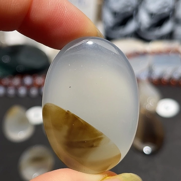 玛瑙/玉髓未镶嵌吊坠(不含链)