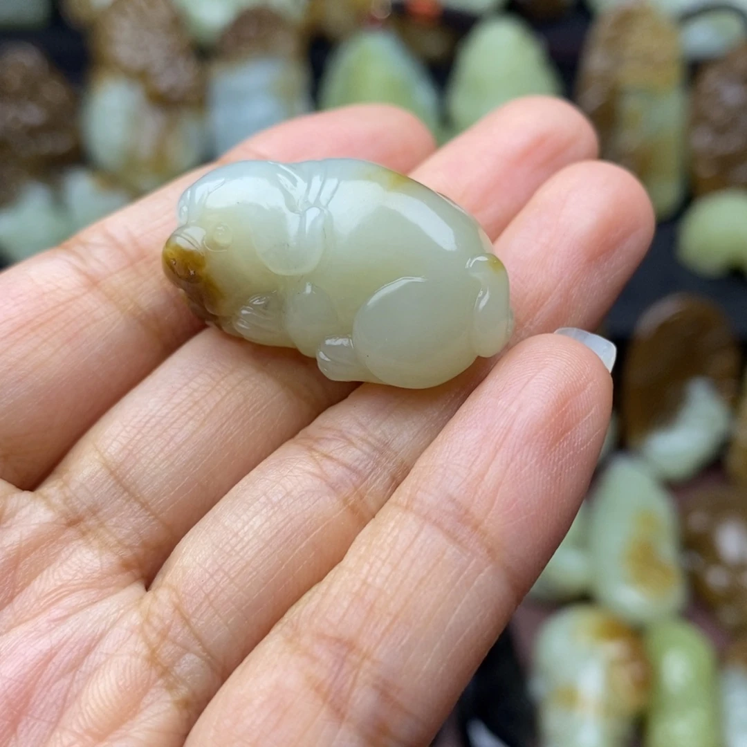 项链未镶嵌和田玉（糖玉）姐****你
