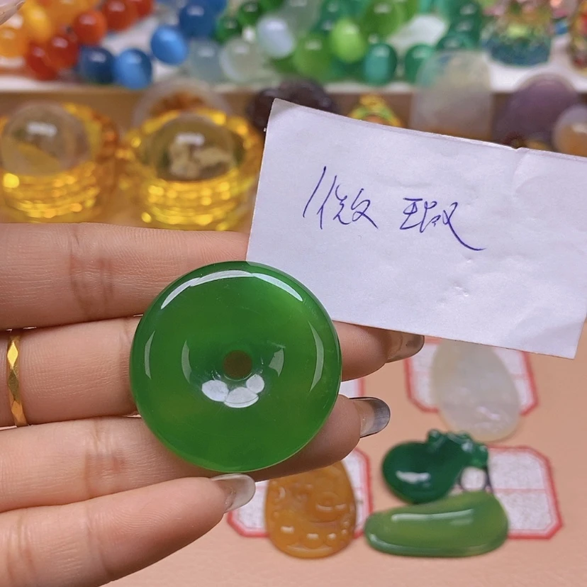 【闪购商品】玛瑙/玉髓颈饰未镶嵌腊*