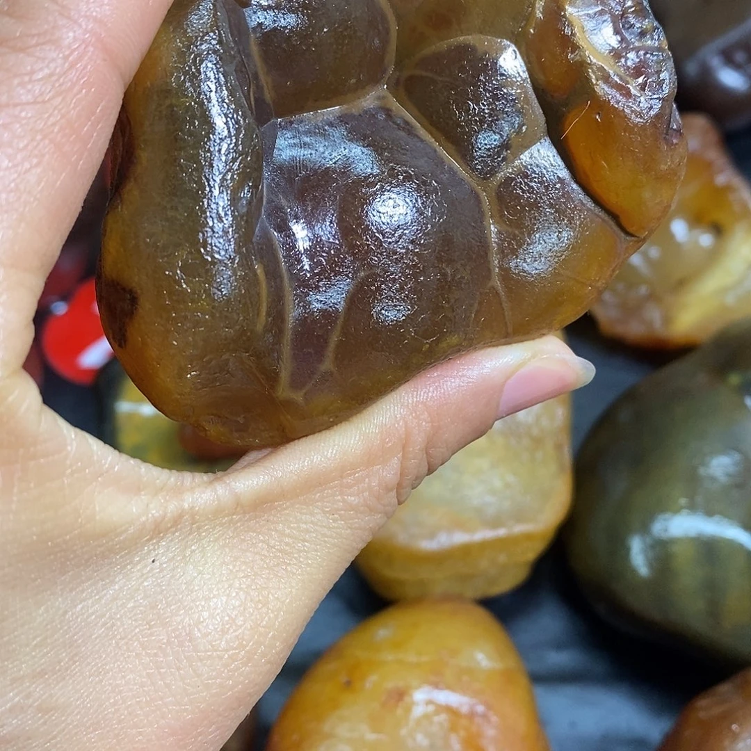 玛瑙/玉髓未镶嵌手把件