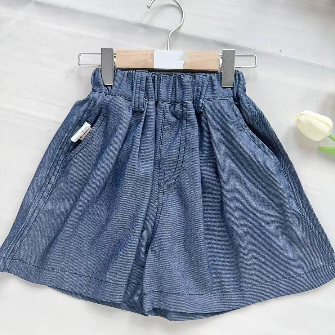 【蓝调时光】Z144女童新品短裤夏款百搭时尚