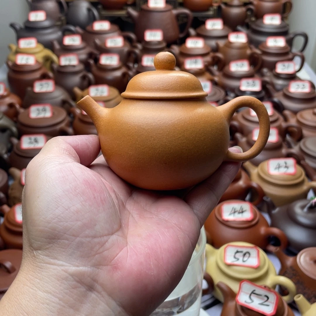 茶壶紫砂宜兴紫砂半手工