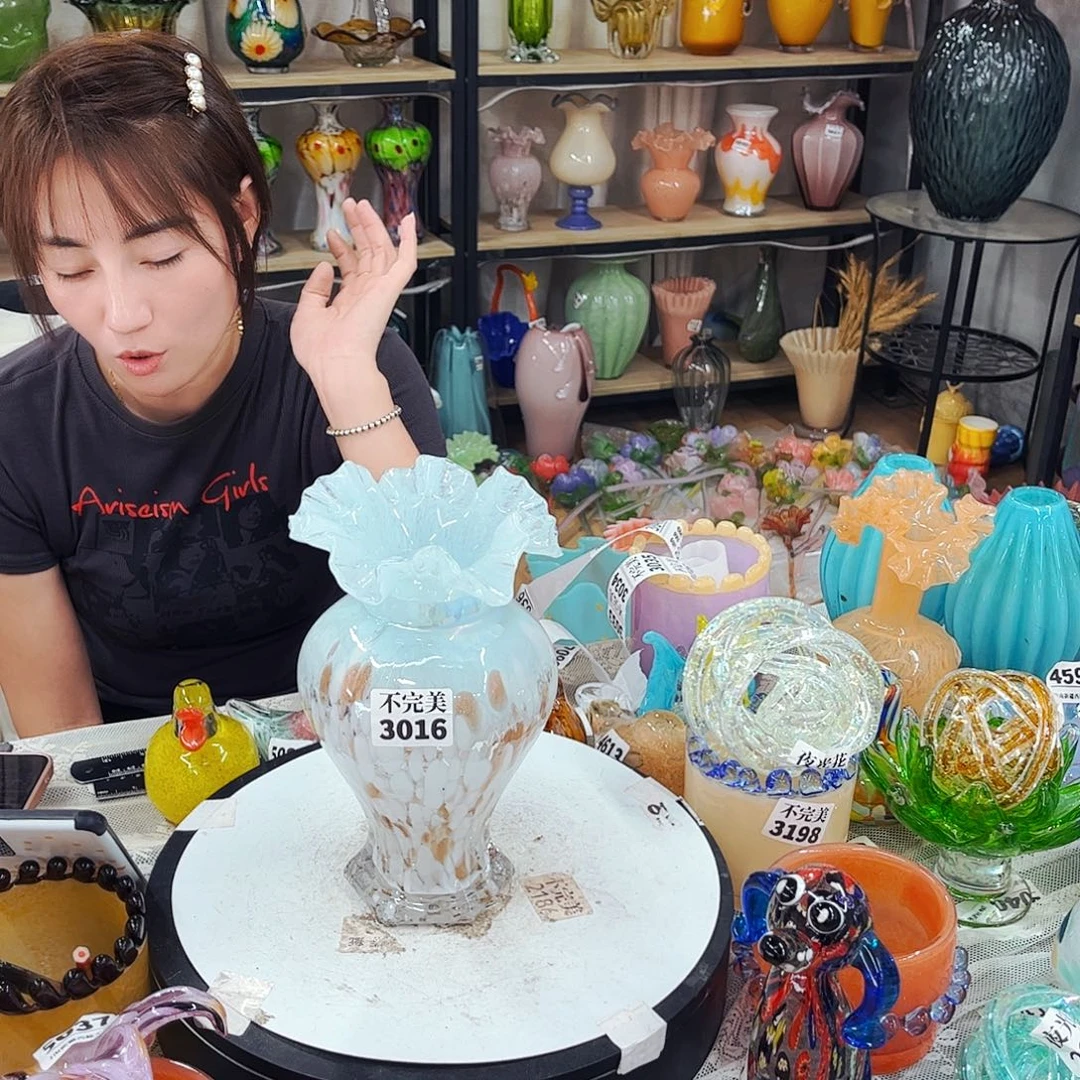 3016 家悦琉璃工艺品不完美