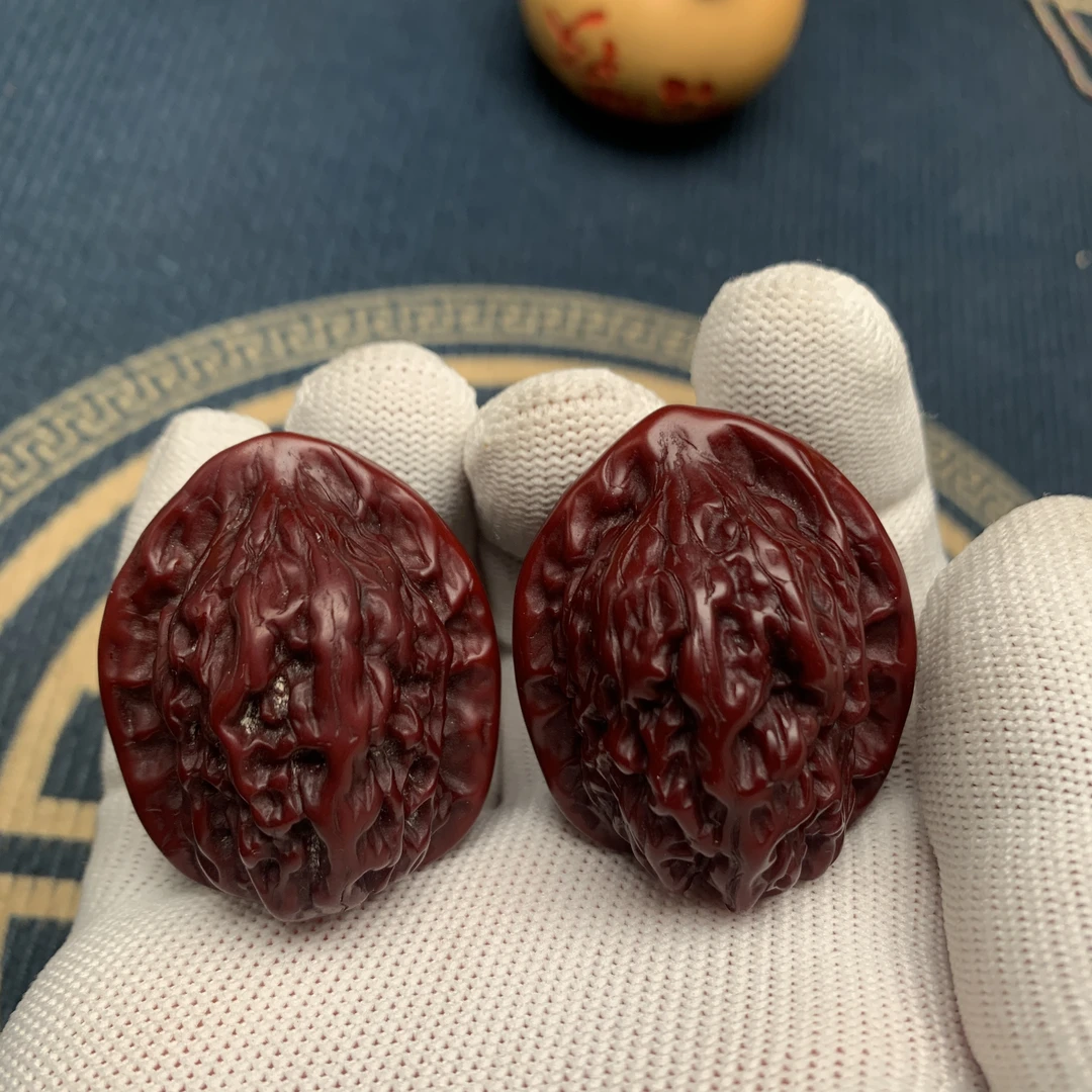 精品机刷做旧红狮子头小众收藏级