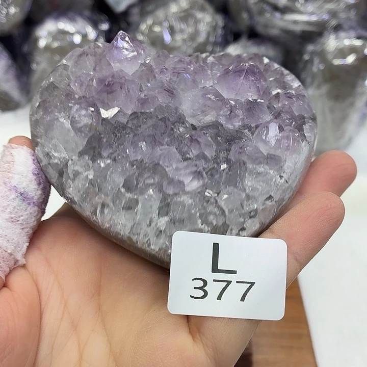 未镶嵌摆件水晶天然紫水晶